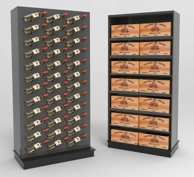 98" Tall Wine Tower For Display & Storage