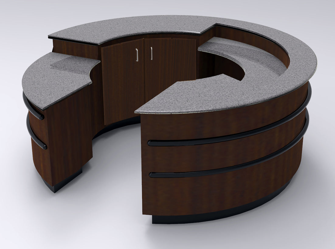 Counters, checkouts and cash wraps