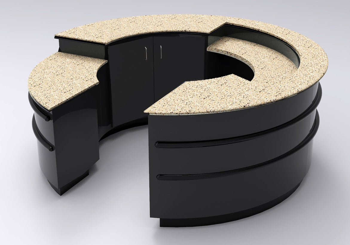 Counters, checkouts and cash wraps