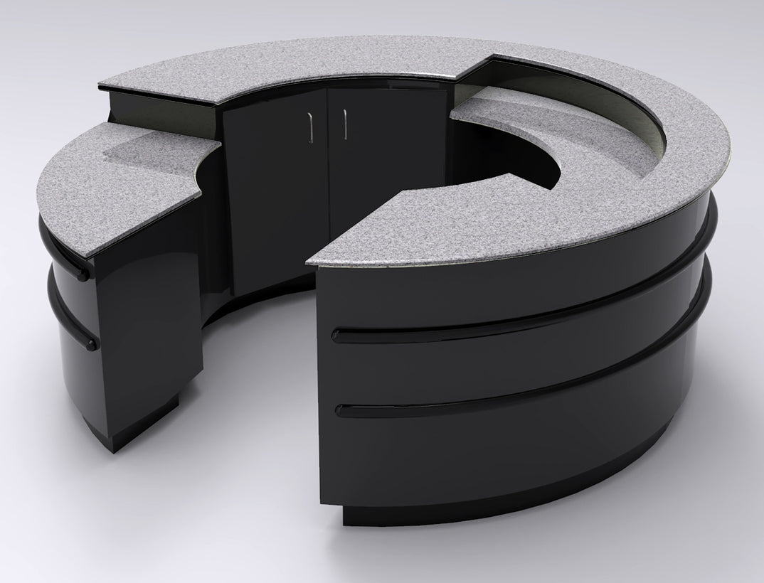 Counters, checkouts and cash wraps