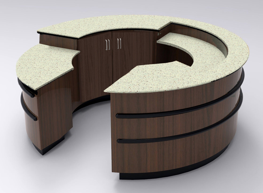 Counters, checkouts and cash wraps