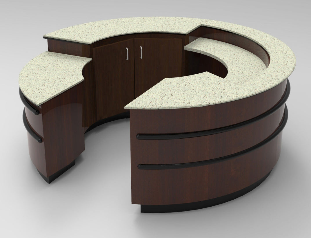 Counters, checkouts and cash wraps