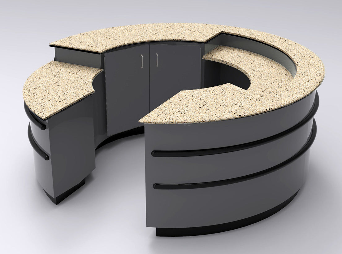 Counters, checkouts and cash wraps