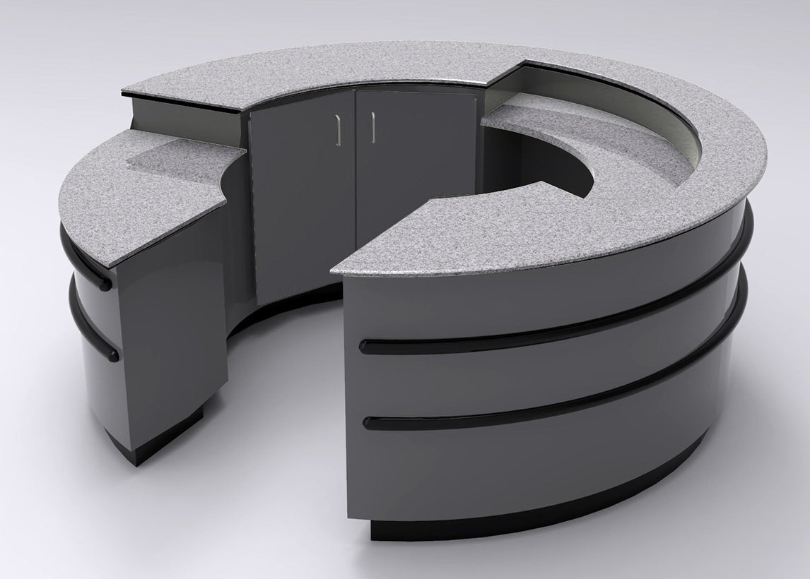 Counters, checkouts and cash wraps