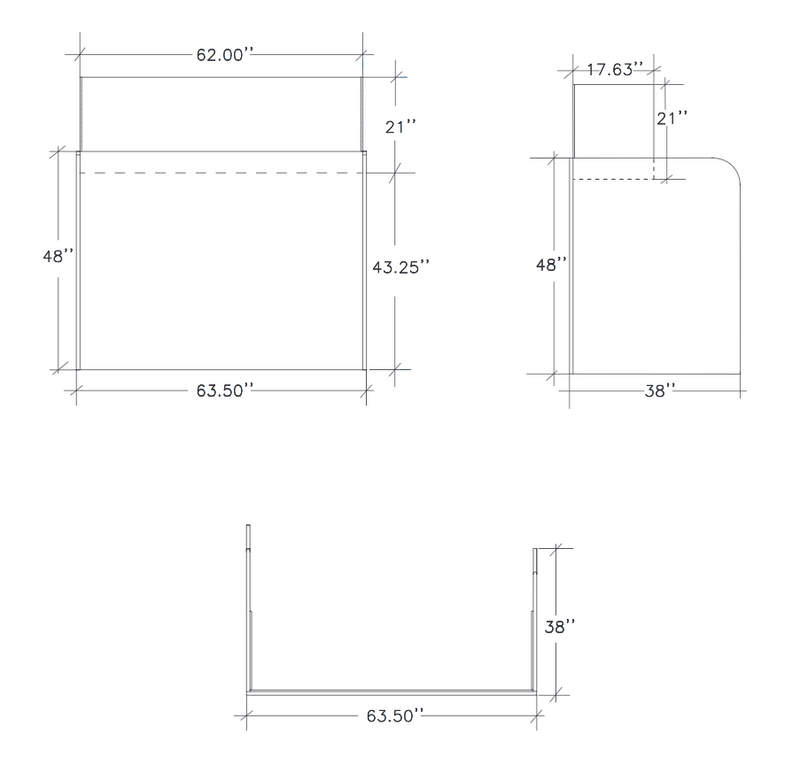 C-Store Sandwich Prep Station: 128"L x 38"D - Modern Store Equipment | www.modernstoreequipment.com