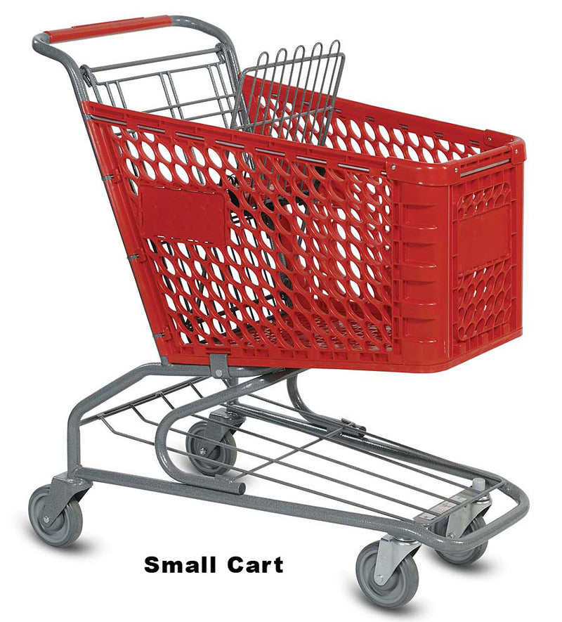 VersaCart Plastic Shopping Cart: Small