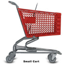 VersaCart Plastic Shopping Cart: Small