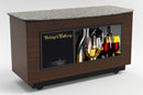 Curved Top Mobile Sampling / Tasting Counter: 48" & 64" - Modern Store Equipment