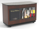 Curved Top Mobile Sampling / Tasting Counter: 48" & 64" - Modern Store Equipment