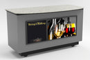 Curved Top Mobile Sampling / Tasting Counter: 48" & 64" - Modern Store Equipment