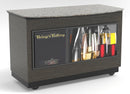 Curved Top Mobile Sampling / Tasting Counter: 48" & 64" - Modern Store Equipment