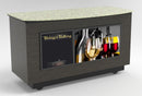 Curved Top Mobile Sampling / Tasting Counter: 48" & 64" - Modern Store Equipment