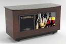 Curved Top Mobile Sampling / Tasting Counter: 48" & 64" - Modern Store Equipment