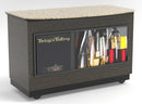 Curved Top Mobile Sampling / Tasting Counter: 48" & 64" - Modern Store Equipment