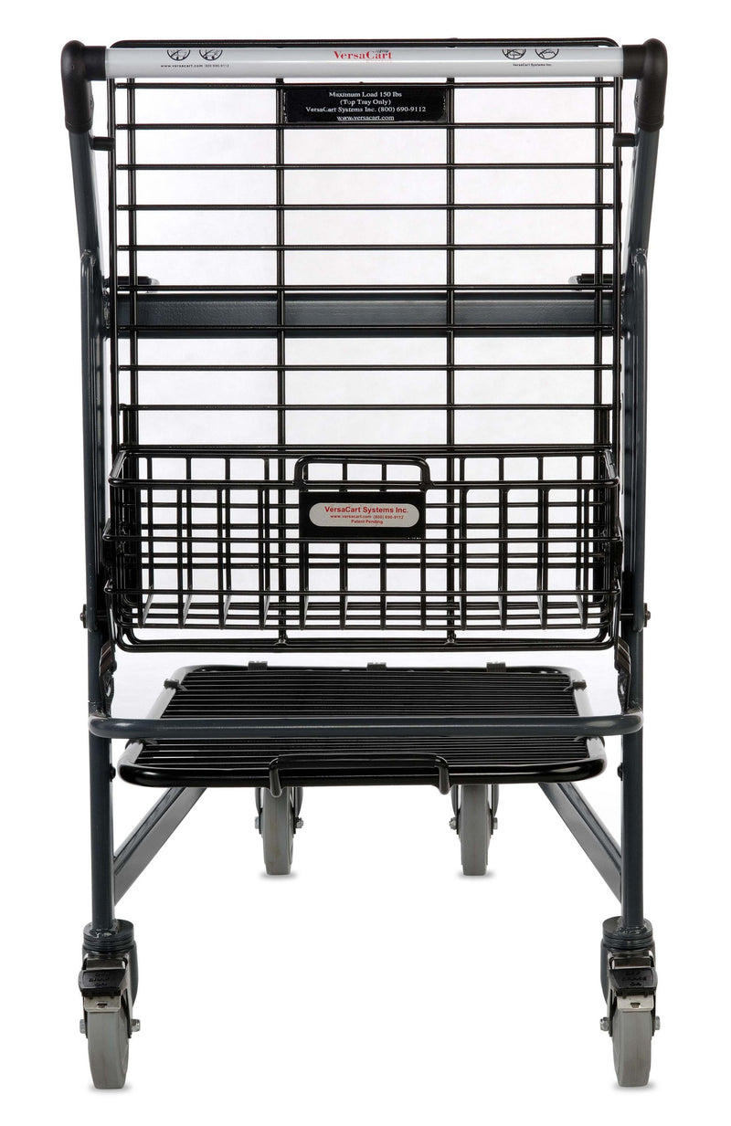 Staples metal luggage cheap cart black 108258