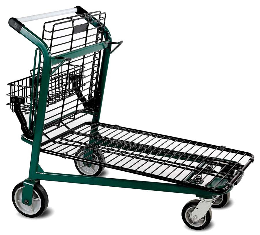 その他 Neighborhood x SRL PS-CART VersaCart EZ Tote 875 Flatbed Metal Shopping Cart