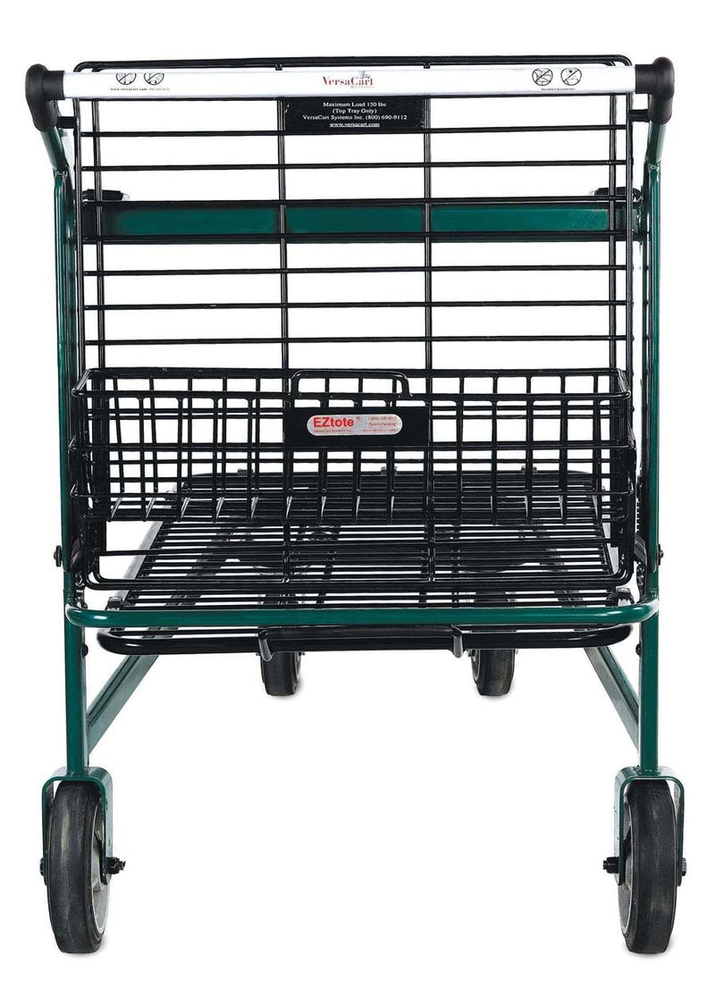 VersaCart EZ Tote 875 Flatbed Metal Shopping Cart