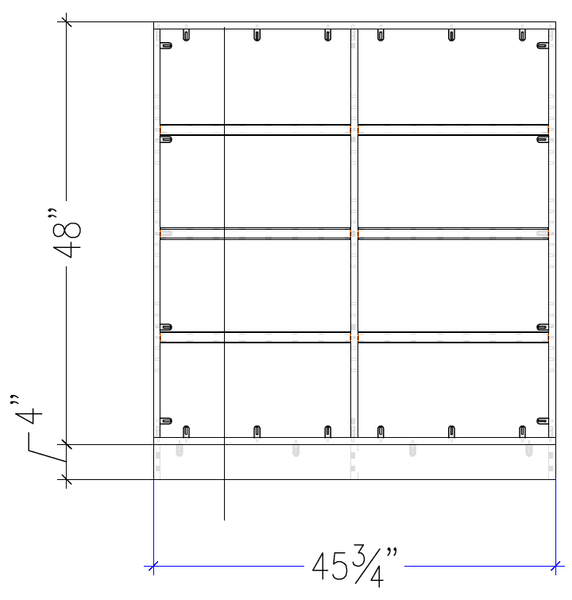 Low Locking Display Case for Valuable Wine & Spirits