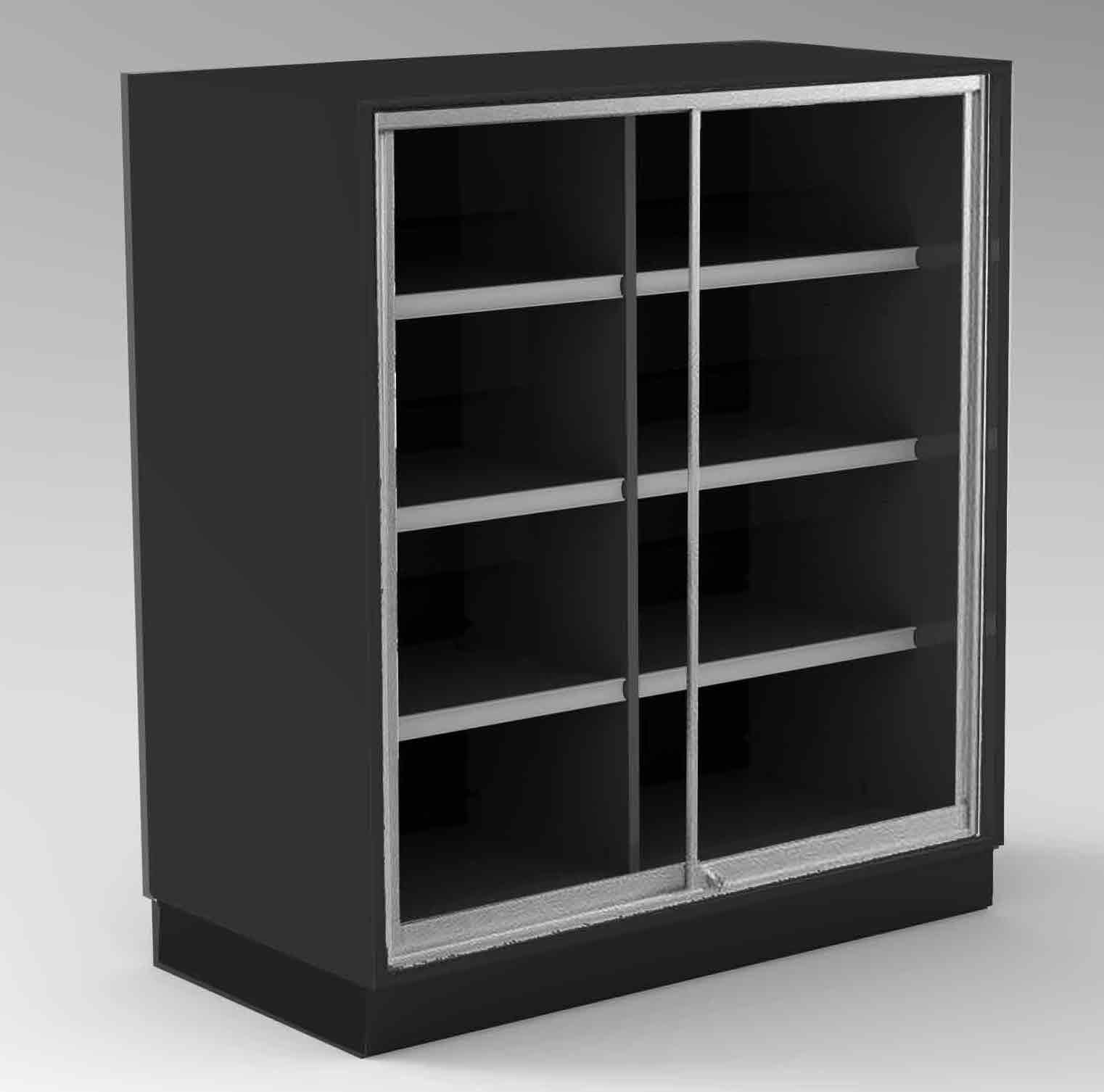 Low Locking Display Case for Valuable Wine & Spirits