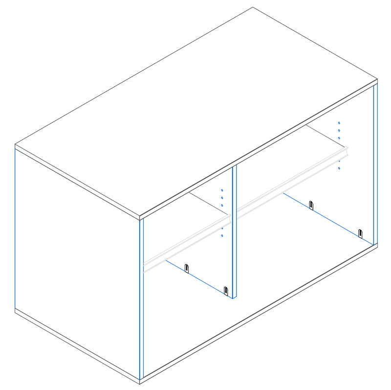 Locking 2 Tier Display Case for Valuable Wine & Spirits