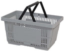 VersaCart Plastic Hand Baskets Pack of 12 (28 Liter) - Modern Store Equipment