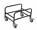 VersaCart Hand Baskets Stand with Wheels & Brakes